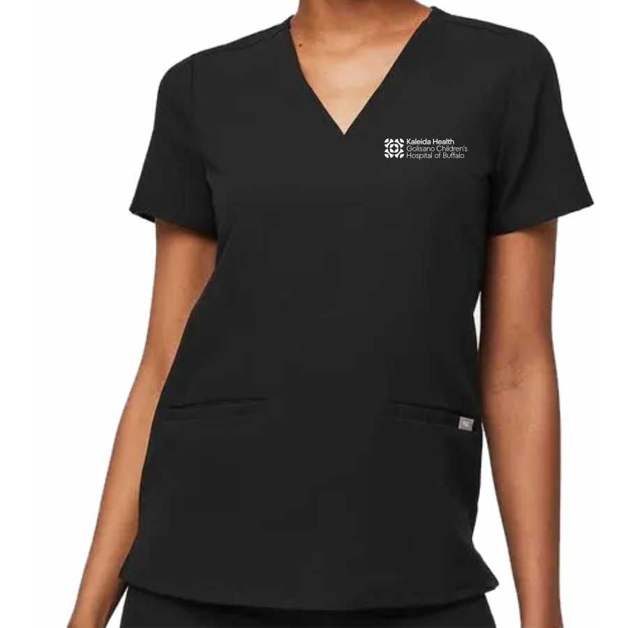FIGS Women's Casma Three Pocket Scrub Top - Golisano