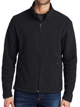 Load image into Gallery viewer, Port Authority Men&#39;s Value Fleece Jacket - Black
