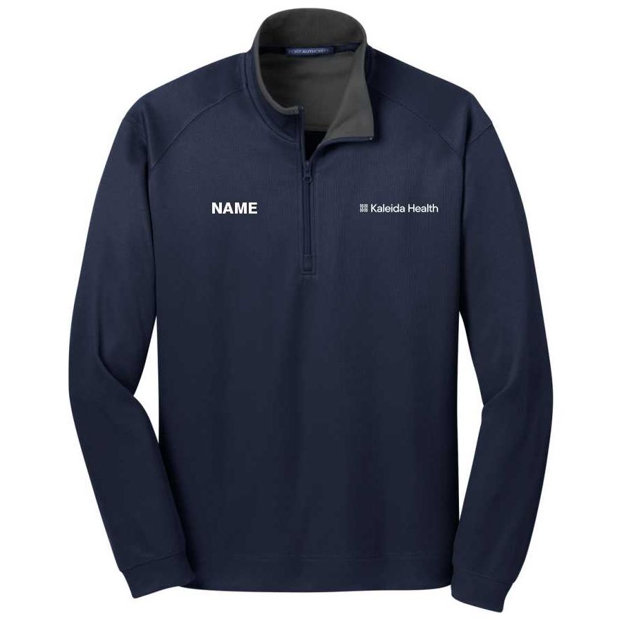 Port Authority Men's Vertical Texture 1/4 Zip Pullover