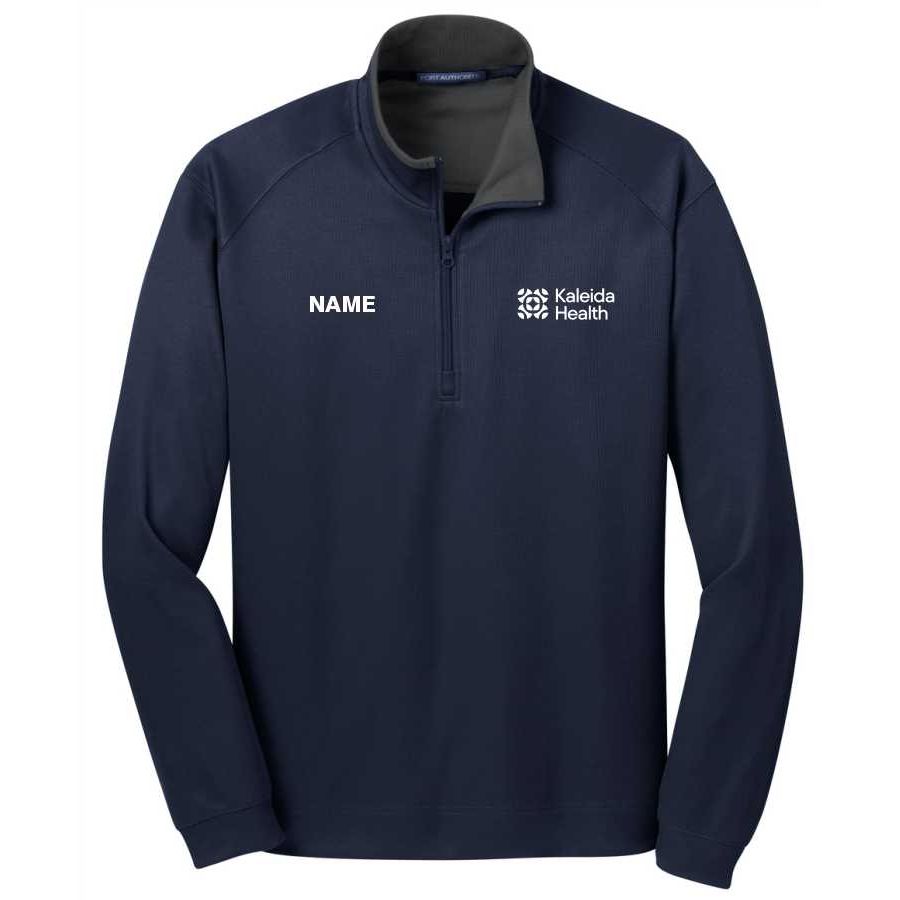 Port Authority Men's Vertical Texture 1/4 Zip Pullover - Kaleida
