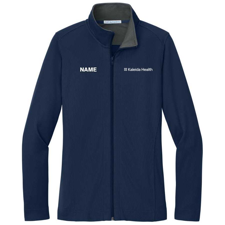 Port Authority Women's Vertical Texture Full Zip Jacket
