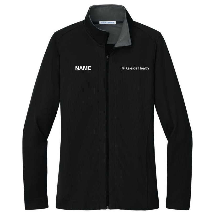 Port Authority Women's Vertical Texture Full Zip Jacket