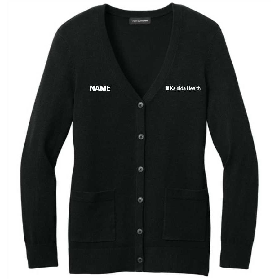 Port Authority Women's Easy Care Button Up Cardigan Sweater - Kaleida