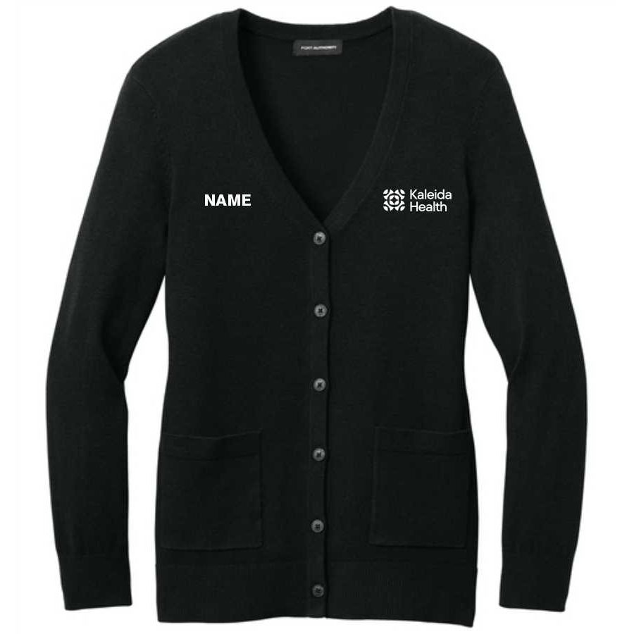 Port Authority Women's Easy Care Button Up Cardigan Sweater - Kaleida