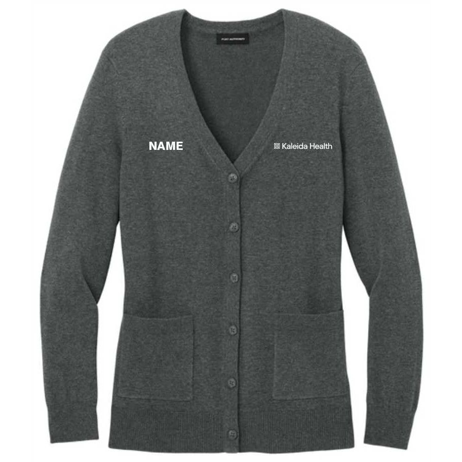 Port Authority Women's Easy Care Button Up Cardigan Sweater - Kaleida