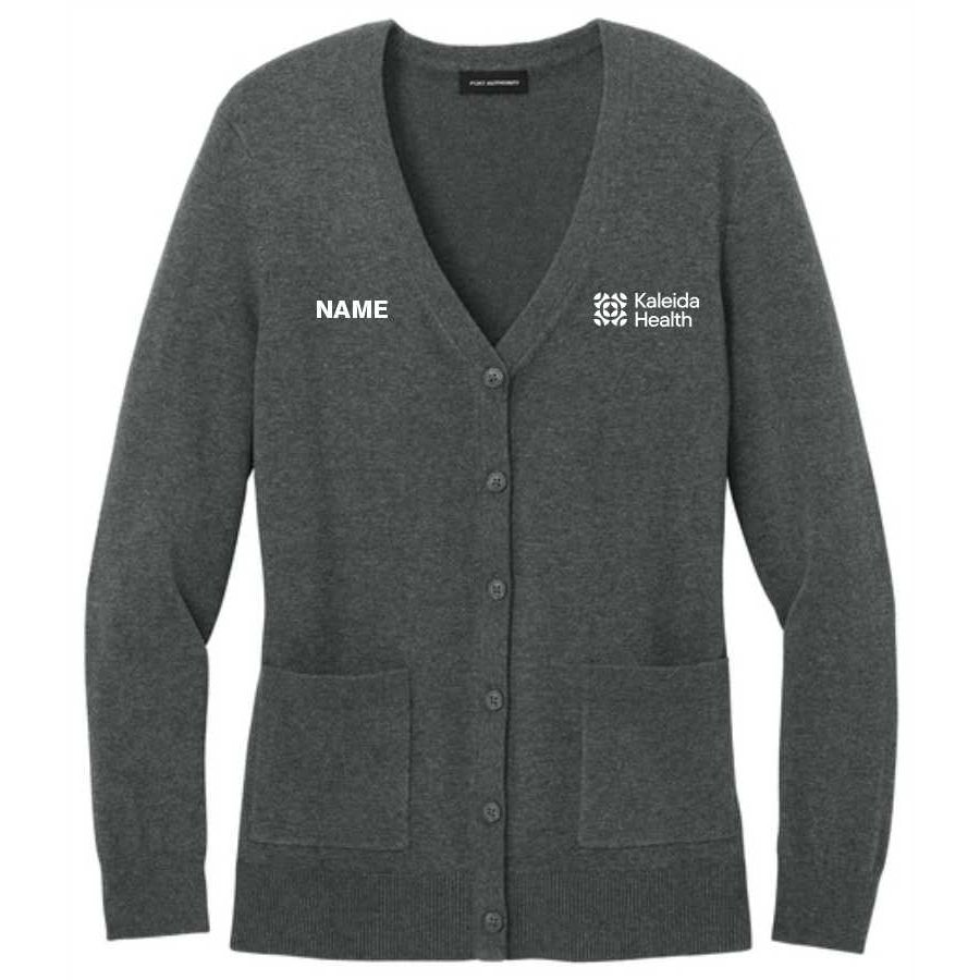Port Authority Women's Easy Care Button Up Cardigan Sweater - Kaleida