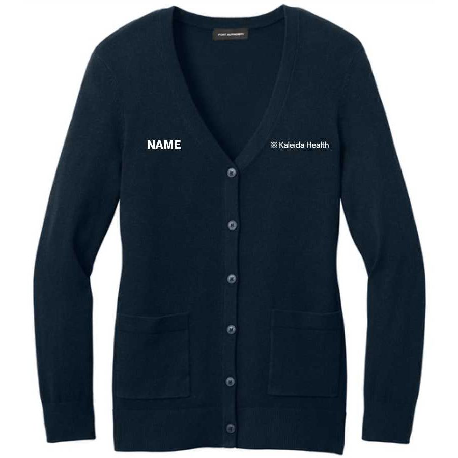 Port Authority Women's Easy Care Button Up Cardigan Sweater - Kaleida