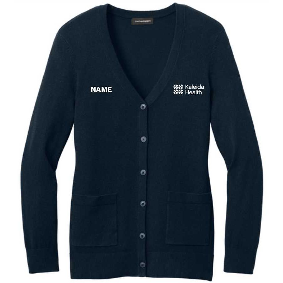 Port Authority Women's Easy Care Button Up Cardigan Sweater - Kaleida