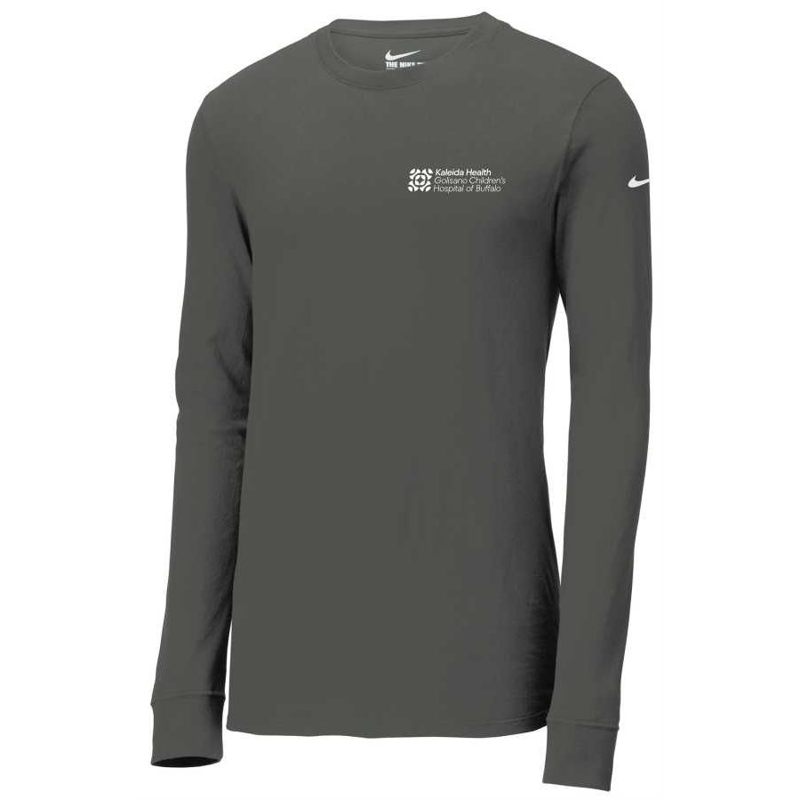 Nike Unisex Dri Fit Cotton/Poly Long Sleeve Tee - Golisano