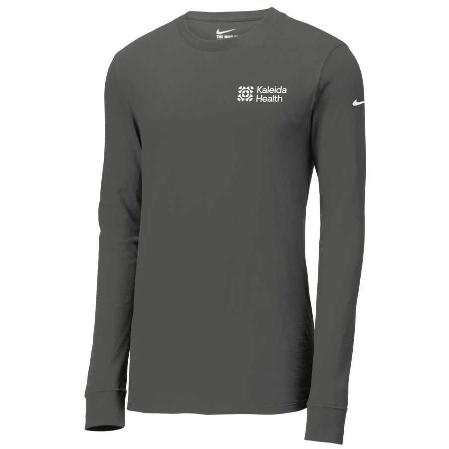 Nike Unisex Dri Fit Cotton/Poly Long Sleeve Tee - Kaleida
