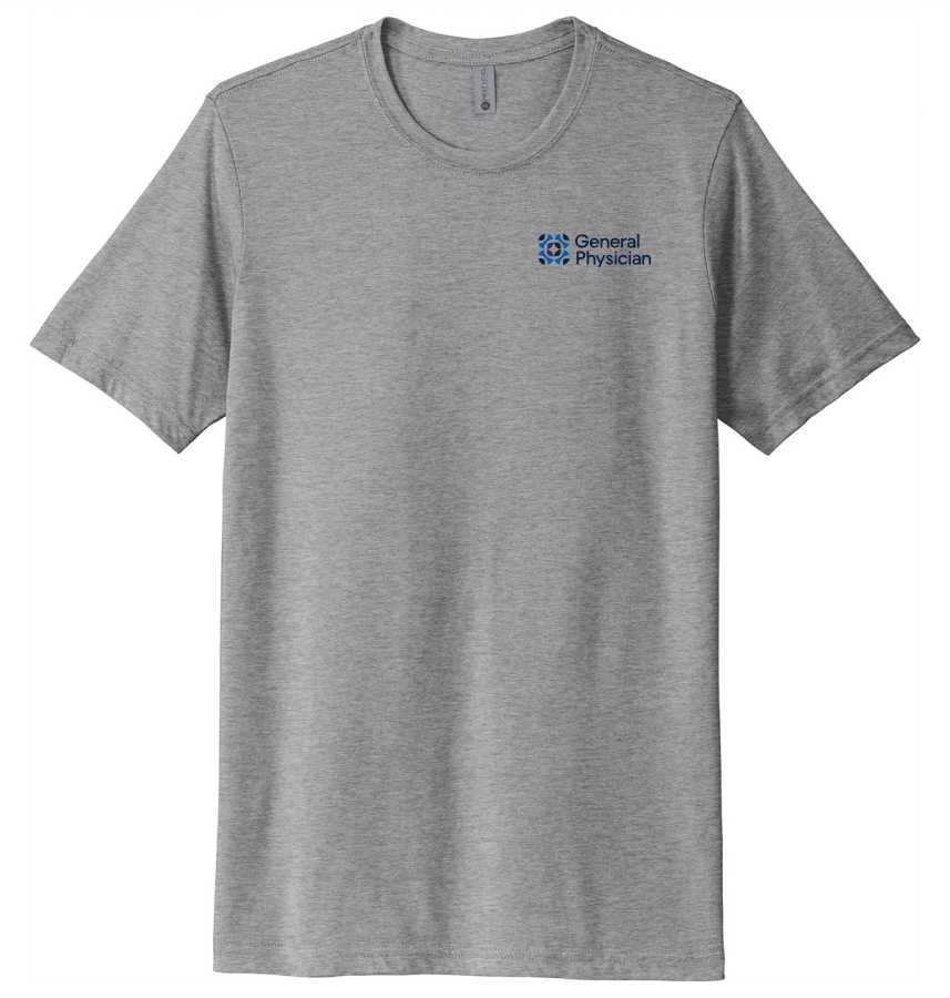 Next Level Apparel Unisex Poly Cotton Tee - General Physician